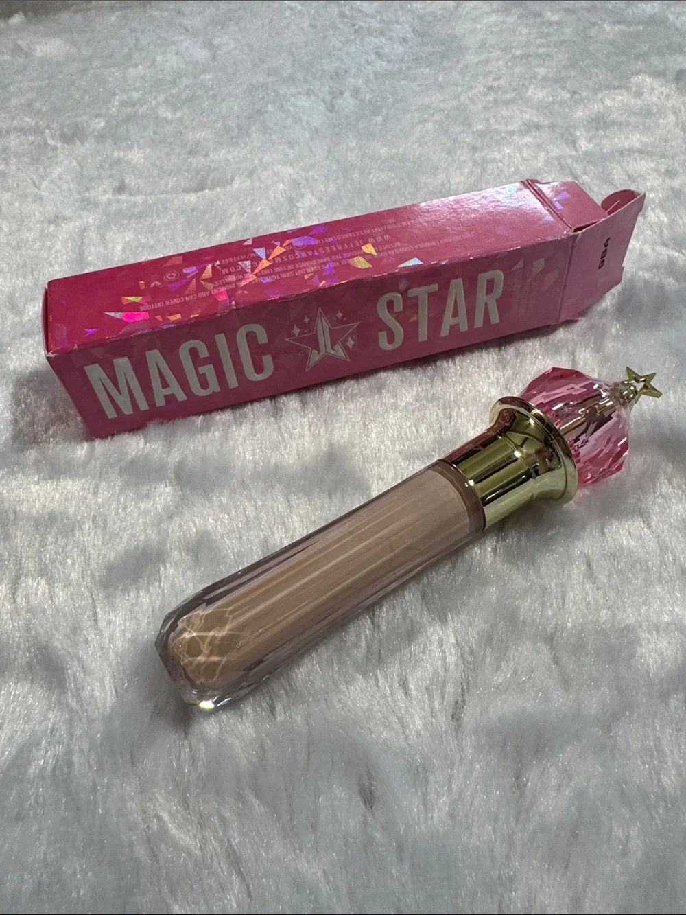 Jeffree Star NIB Magic Star Concealer - Pink & Gold Packaging